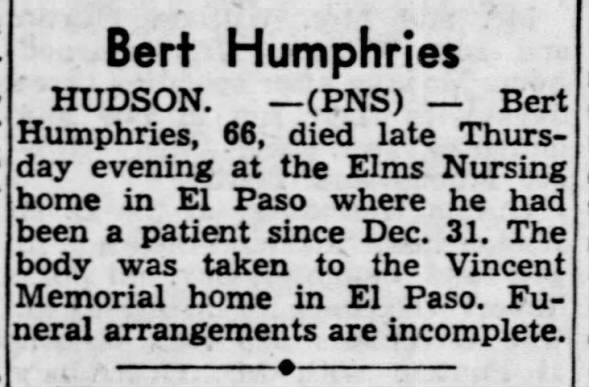 Clipping from The Pantagraph